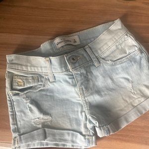 Abercrombie Jeans Shorts Size 8 Just like new!